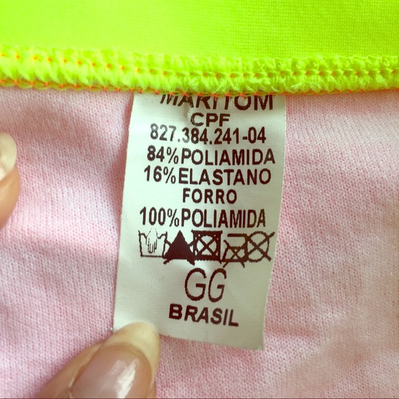 High-Waisted 🇧🇷 Bikini, size GG (fits M-L) NWOT. - Picture 5 of 8